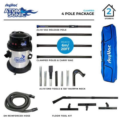 skyVac Atom Sonic 4 pole package